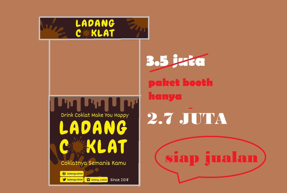 Ladang coklat (@ladangcoklat) on Twitter photo 