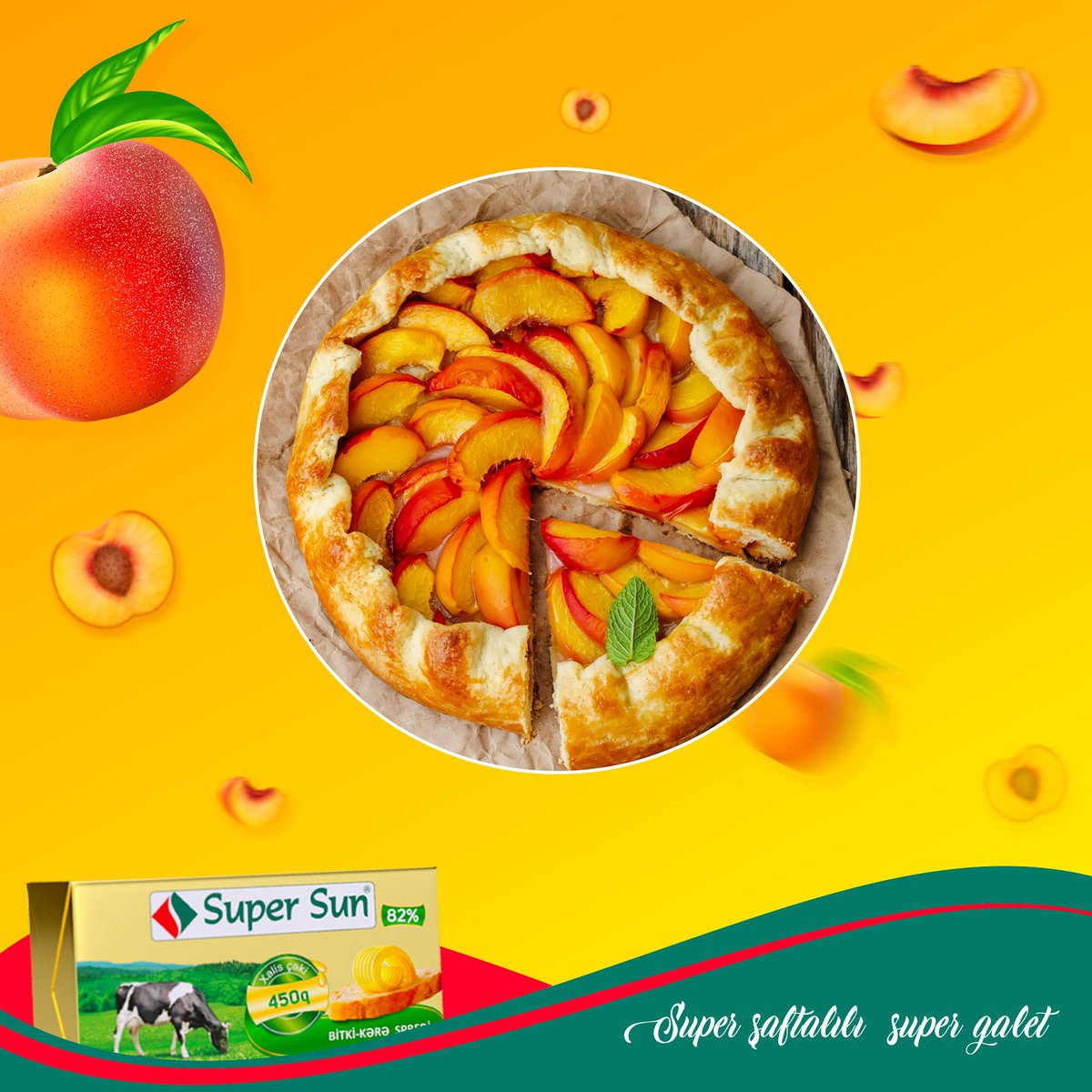 Bu qədər asan və yüngül şirniyyat resepti harada var?  😍
 Gəlin birlikdə yoxlayaq. Bizə lazım olacaq: Milföy xəmiri .4 əd. şaftalı. 1 x.q şəkər tozu. şəkər pudrası
Hazırlanma qaydasını bilmək üçün aşağıdakı linkə keçid edin :
bit.ly/2NMk5aI
  
 #SuperSun #SuperŞaftalıl