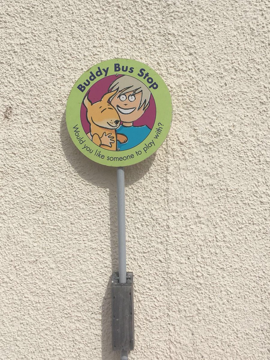 BerviePS's tweet image. P7 introduced our new P1 children to The Buddy Bus Stop today #funandfriends #pupilleaders