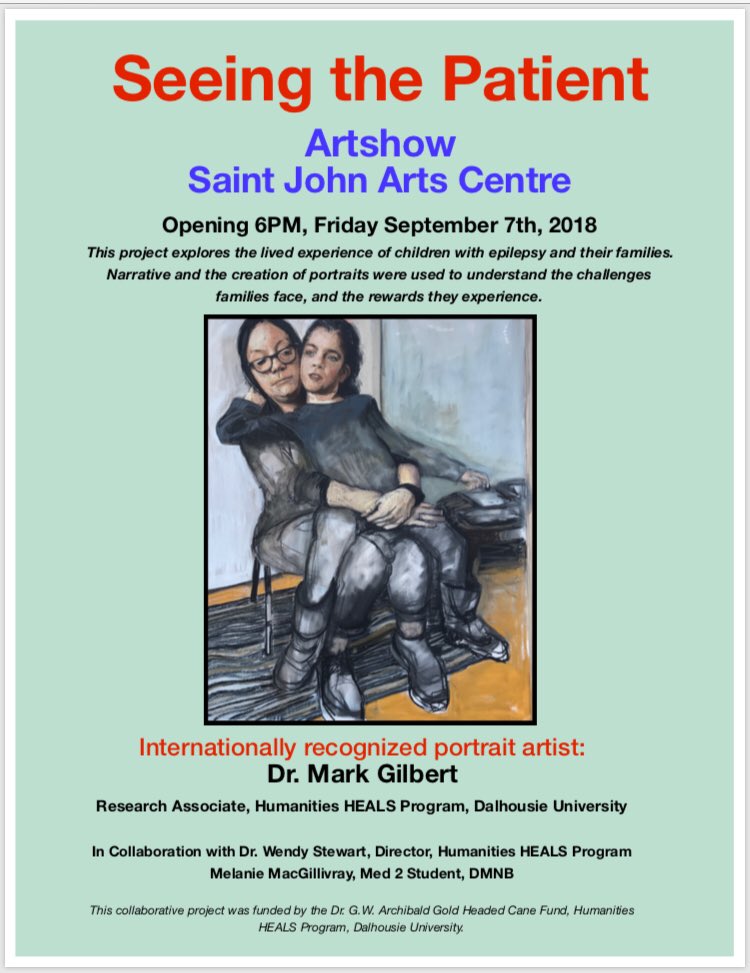 NeurologyasArt's tweet photo. Excited about the opening of Seeing the Patient at #SJAC with #markgilbert https://t.co/Di1r5Qztk7