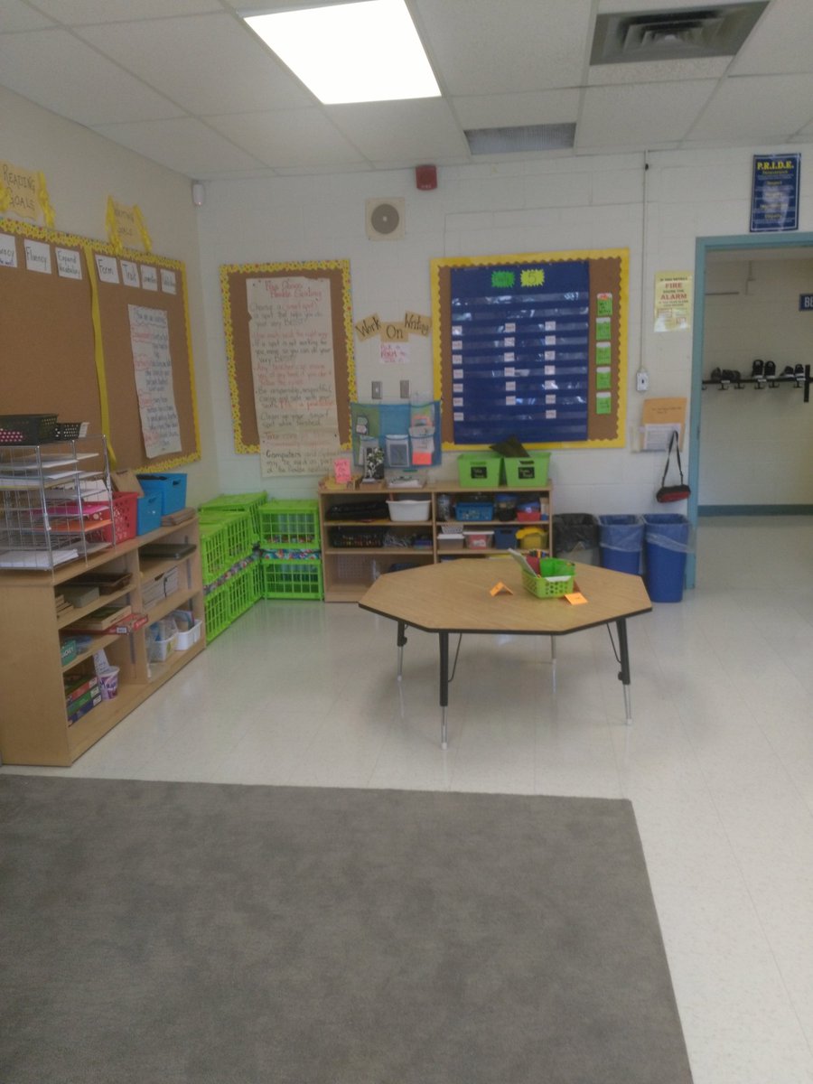 What a super first day. Here is a peek in our classroom.