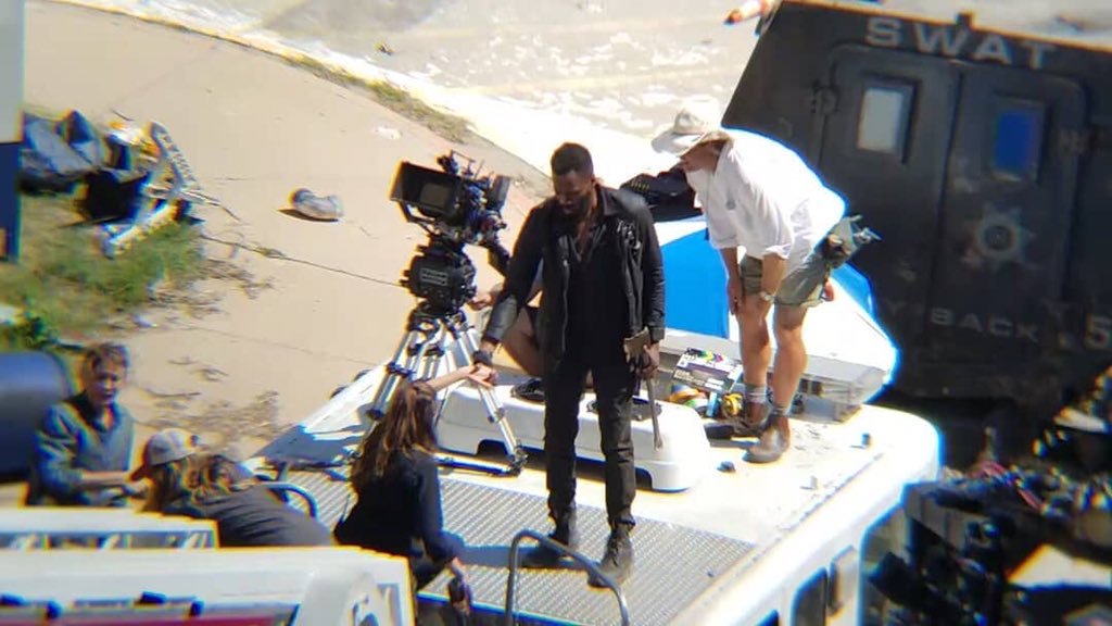 ADCclark1's tweet image. Behind The Scenes de la 4° temporada de #FearTWD #AliciaClark