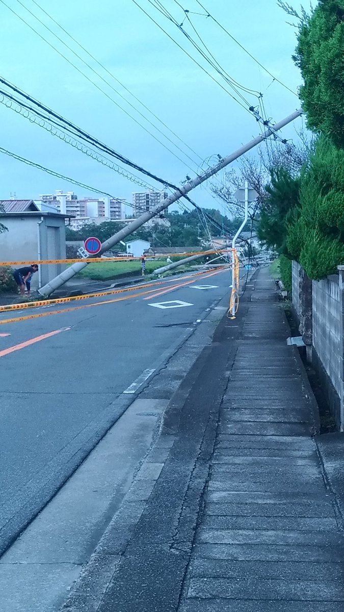 noko_tw_js's tweet photo. わいの地元、そりゃ停電なるわ！！
みんな無事でいて😭😭 https://t.co/tBrTzMpEFa