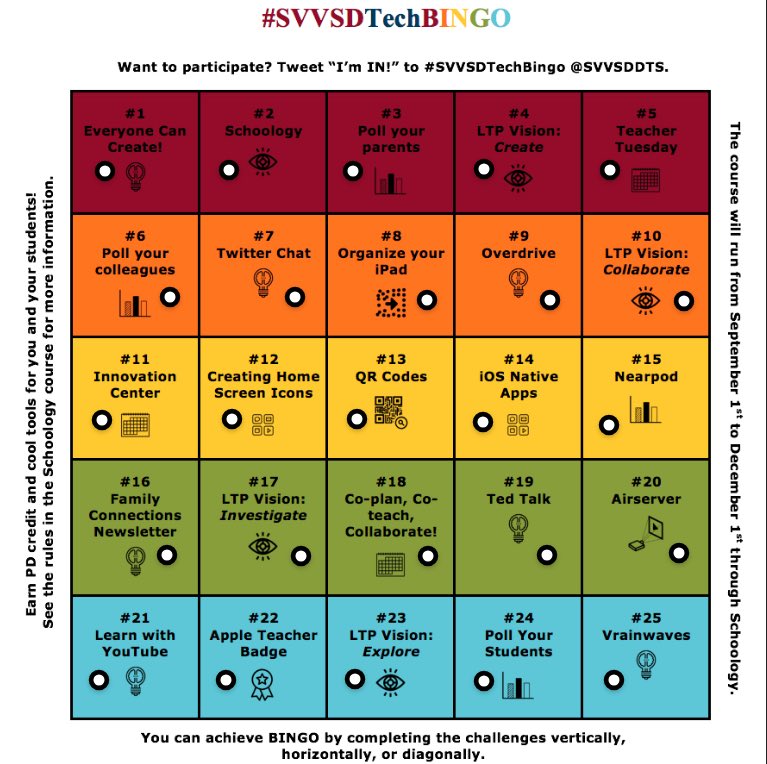 haleyhuberty's tweet photo. I’m in! #svvsdtechbingo @SVVSDdts https://t.co/AeTNwJZPvu
