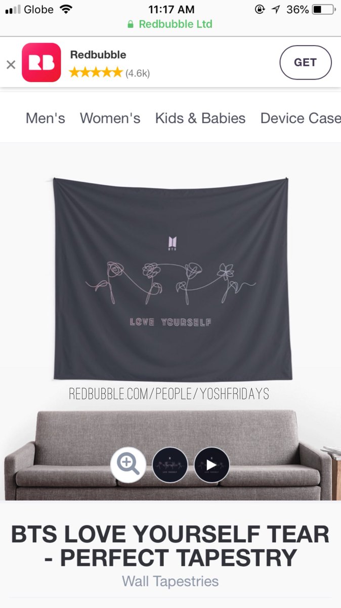 YoshFridays's tweet photo. TOP RECOMMENDED:

BTS LOVE YOURSELF Tapestry

Would you choose Her or Tear? 

Shop: https://t.co/ZZNk9UpYl9 https://t.co/MfN708G6DQ