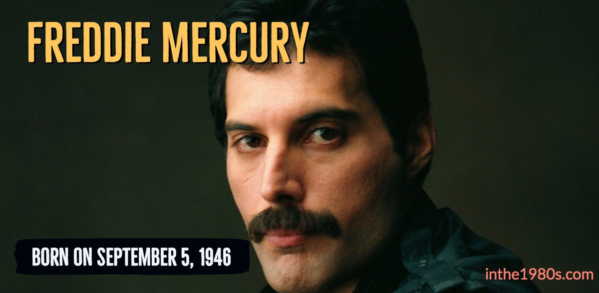 Happy Birthday to the one and only Freddie Mercury, who was born on this day, 1946.  