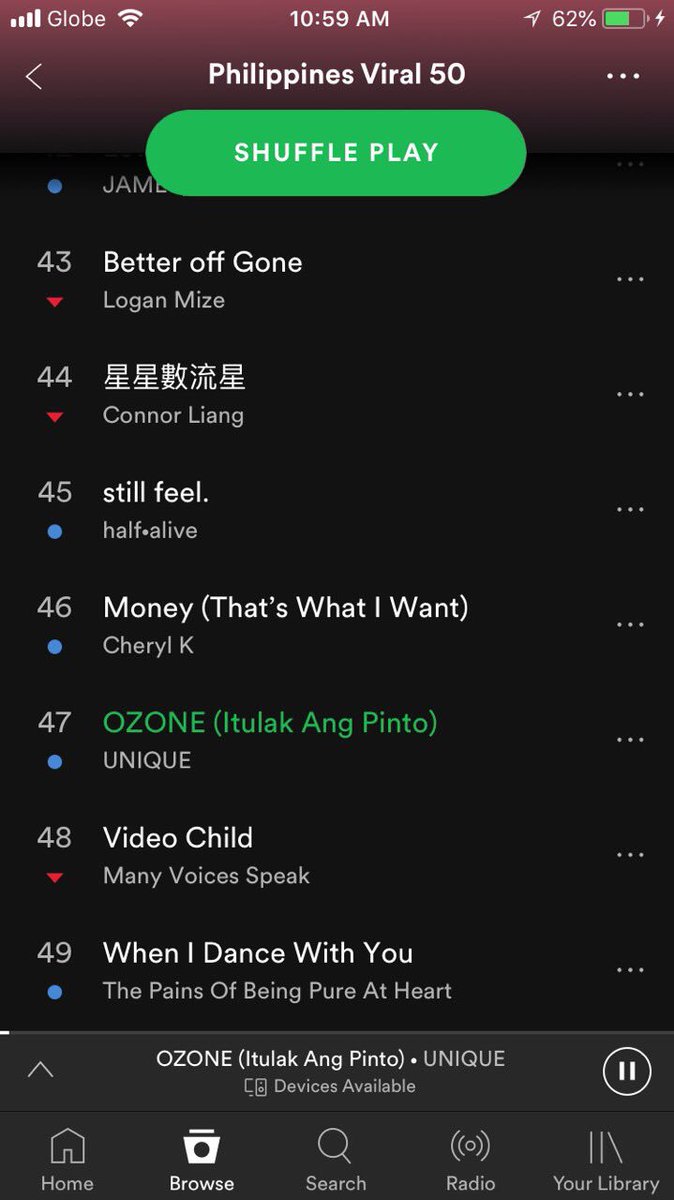 keancipriano's tweet photo. 3 songs in The Grandma Album made it to the @spotify Philippines Viral 50.
SINO - #14
MIDNIGHT SKY - #33
OZONE - #47
Thanks for the Support!
#UNIQUEGrandma
#OCrecords
#adjustyourfrequency https://t.co/Hnq6BjhW0v