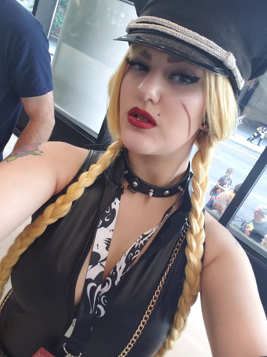 synthetika_lynn's tweet photo. DragonCon was so much fun!!
-Mistress Cammy-
#cammywhite #cammycosplay #cammywhitecosplay #cammystreetfighter #streetfighter #streetfightercammy #streetfightercosplay #mistress #dominatrix #femmefatale #domme #dragoncon #dragoncon2018 #dragonconatlanta #cosplay #cosplaygirl #sexy https://t.co/EEJD69Yx4u