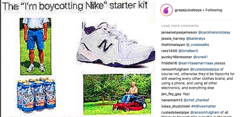 jordan on Twitter: "The “I'm boycotting Nike” starter kit  https://t.co/JxuYoKXQiY" / Twitter