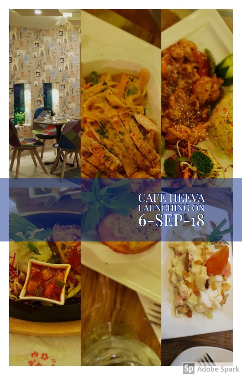 CafeHeeva's tweet photo. Come and join us on launch event to fall in love with the scrumptious food you have been waiting for long. Enjoy live signing and much more at  #Cafe Heeva.  
venue: https://t.co/lKxrHVhiwj 
#food #taste #restuarant #liveSinging  #cleaneating #healthy #delish #Cafe #lahore #DHA https://t.co/jQK4Ds9d3s