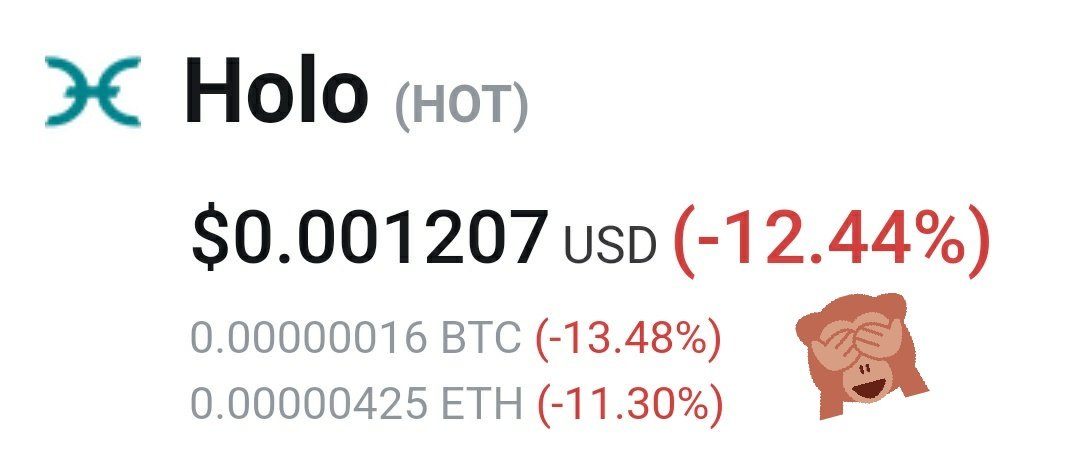 ranger_crypto's tweet photo. Buy the dip?
$hot
#holochain https://t.co/6Bzy4XZtCk