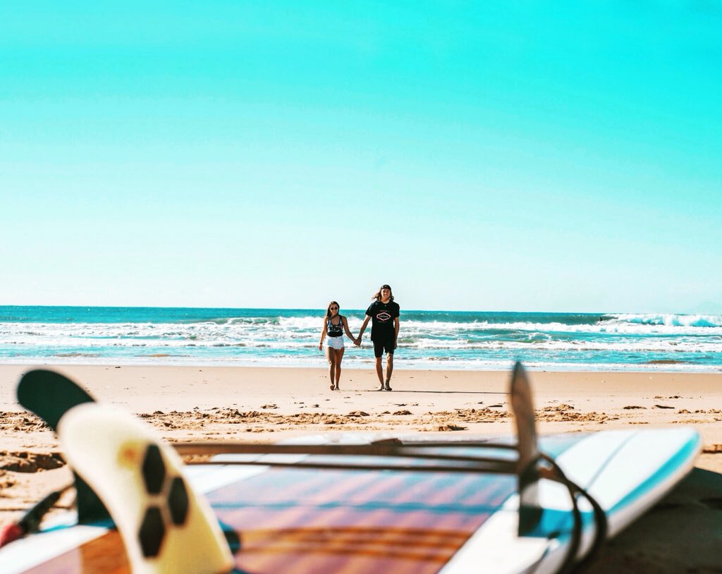 Sandy feet 👣 Salty Hair &amp; our Original Surf Threads 🏝Finding some Beach Magic with @jadeyfursman &amp; @thesurfingtarzan 📷 : <a href="/jedkenny/">Jed Russell kenny</a> 🙌