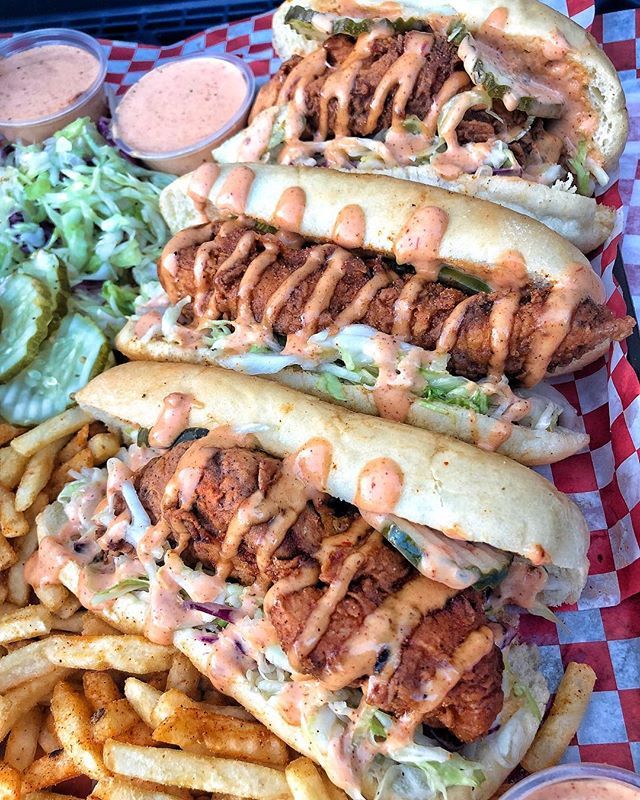 WIN $50 to @banginbunschicken for BANGIN HOT CHICKEN BUNS! 🔥🐔 FOLLOW @banginbunschicken &amp; TAG friends to win! They’re open from 6pm-Midnight (or until they sell out!) ift.tt/2Q3hYRv