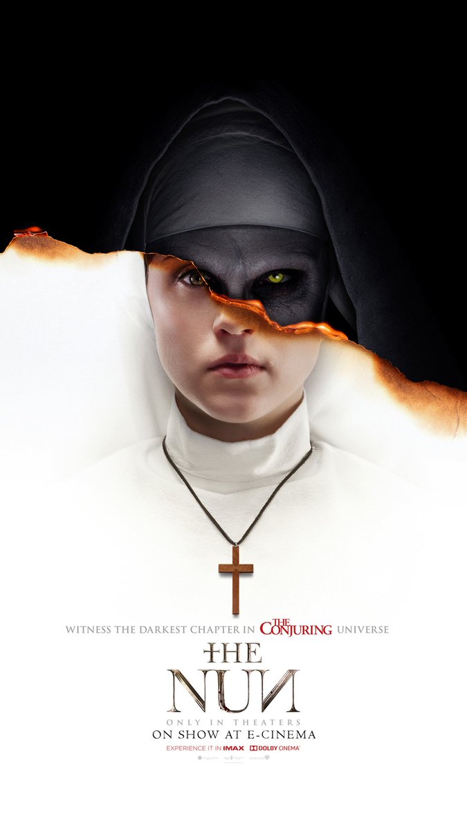 The Nun now available tobe watched at E-Cinema. Visit eplaza.co.id for more informations