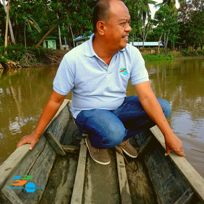 Peaceforce's tweet photo. NP continues its pursuit for nonviolent responses to conflict in the southern #Philippines when our team responded to a request for a monitoring visit in the still conflict-affected #Maguindanao province. https://t.co/YFzgJRT8Ye