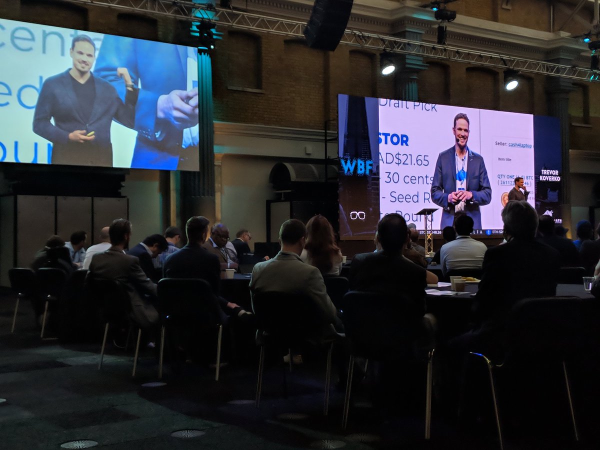 valentinagatt's tweet photo. Trevor Koverko from Polymath "Security tokens are not in bear market" #WBFLondon #WorldBlockchainForum https://t.co/sNyPqXcEI3