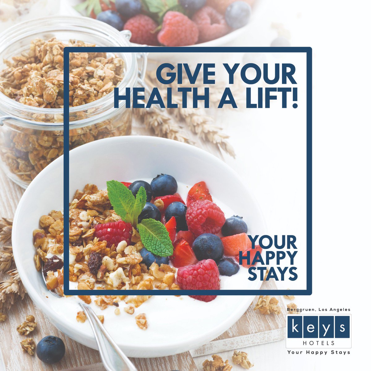 This National Nutrition Week, continue to celebrate the goodness of healthy and nutritious food at Keys Café. 
#goodnessofhealth #keyscafe #YourHappyStays #breakfastbuffet #Wholesome #Fussfree