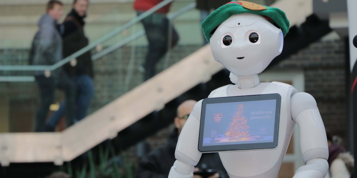 As a partner in the EU-Japan <a href="/CaressesProject/">Caresses</a> , @middlesexuni is helping develop culturally competent robots to assist older people. Trial coming in early 2019! fcld.ly/hh7cygr 
#Robocare #Caressesrobot