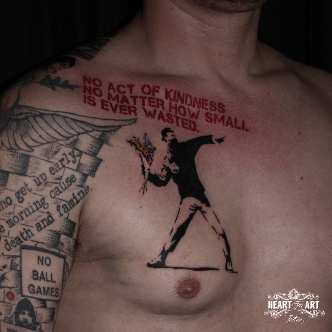 Heart for Art Tattoo on X: "By Bogdan. Bookings: info@heartforart.co.uk / 0161 343 7572. #tattoo #tattoos #ink #inked #tattooart #tattooartist #tattoolife #tattooshop #tattoomanchester #manchestertattoo #tattooing #manchester #art #artist #banksy ...