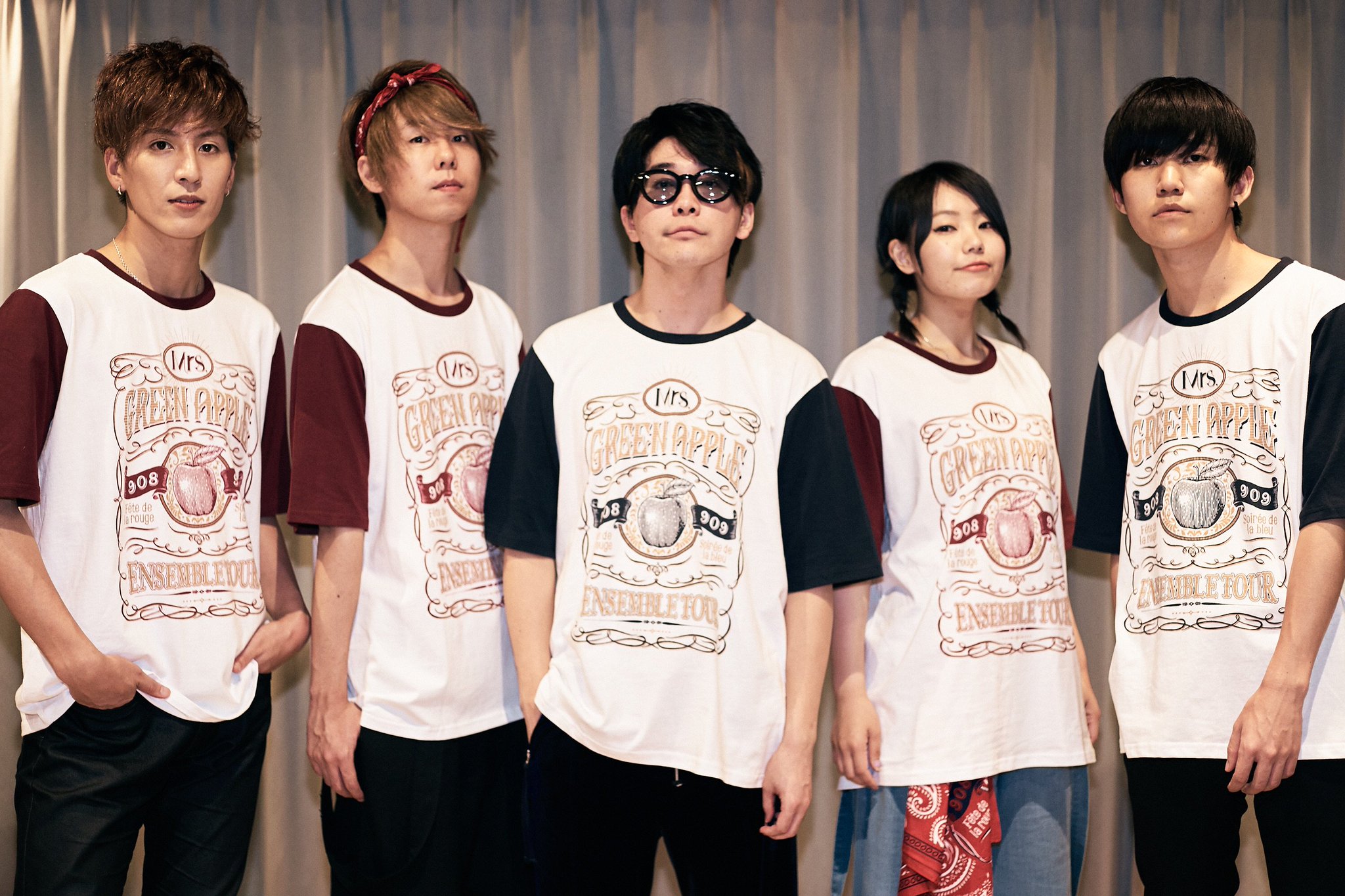 Mrs. GREEN APPLE ENSEMBLEツアー　Tシャツ ENSEMBLE TOUR 〜ソワレ・ドゥ・ラ・ブリュ〜 +ENSEMBLE TOUR
