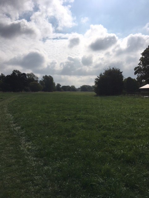 Part of the 3k route glorious in the morning sunshine today.  Remember our 3k is now chip timed to record all those pb's !! but... you need to register online before the event. #seriousfun #crosscountryfun #3k #bourntorun  bourntorun.com/registration/3…