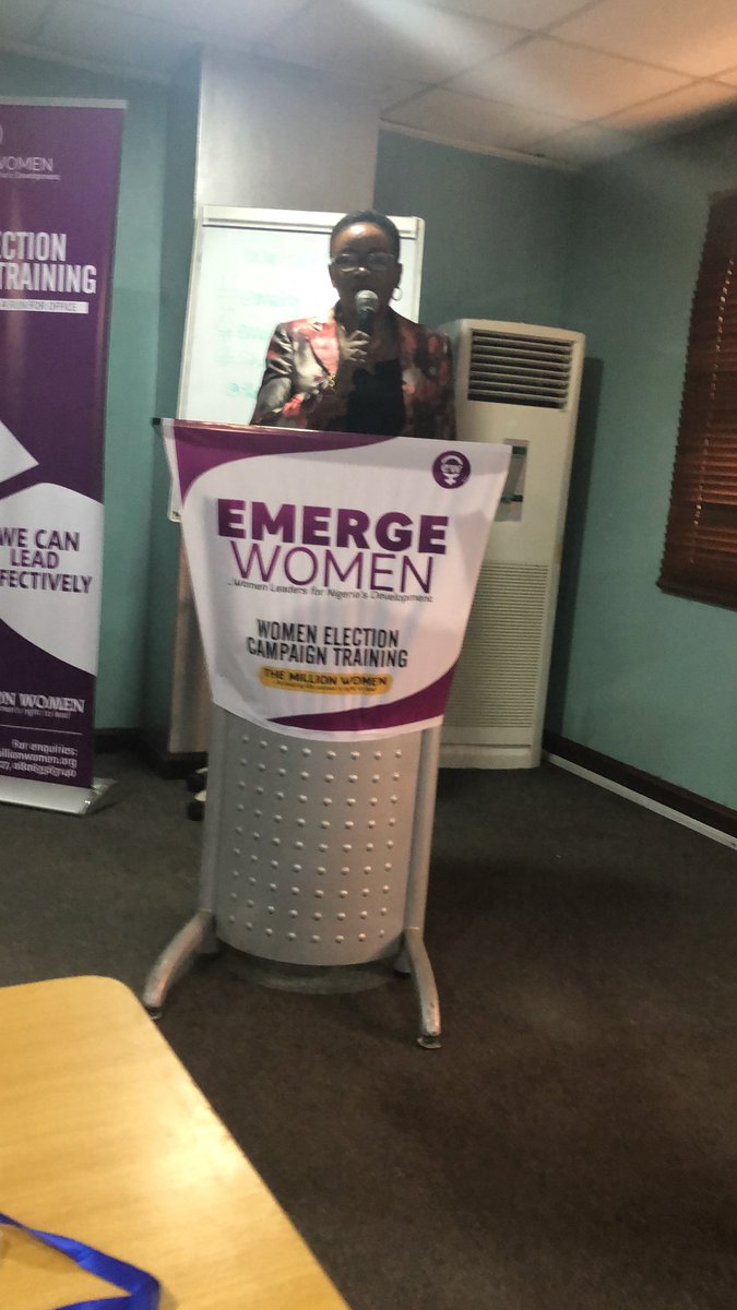 OloladeSalvador's tweet photo. Learning is the best to know more. Now at #emergeWECT2018
#emergewomen #shewillrun #themillionwomen The program is for aspirants to develop a good strategy and goals for campaign..... join us at LCCI  conference room. Thanks https://t.co/91slWwnhBY
