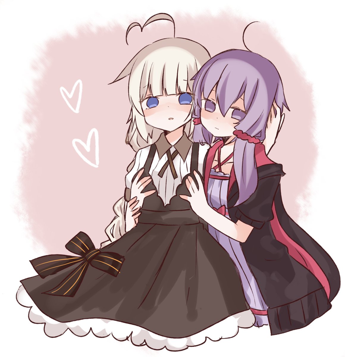 ボイロ落書き詰め合わせ #VOICEROID #結月ゆかり #紲星あかり https://t.co/RedBlyBEzl 