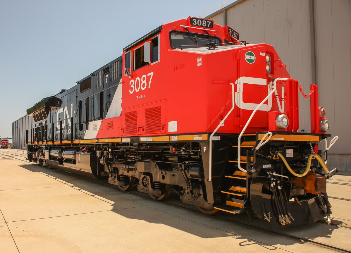 GE Transportation on Twitter ".CNRailway adds 60 more Tier 4