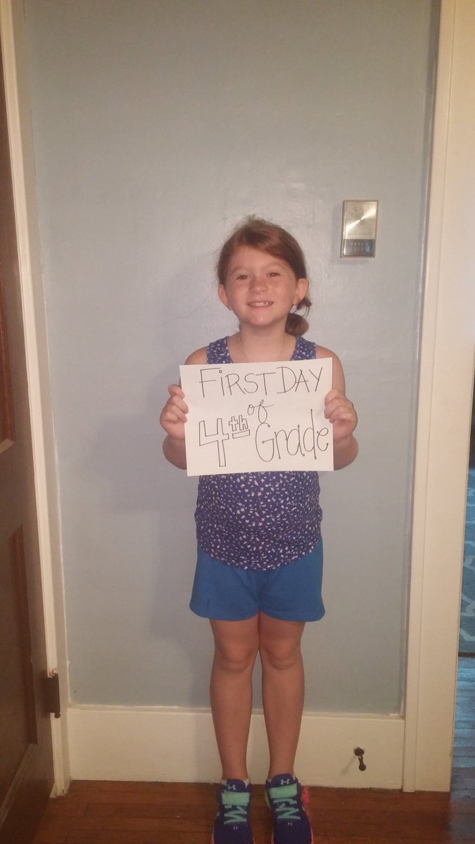 mrselliott17's tweet image. #madelynava #fourthgrader #backtoschool