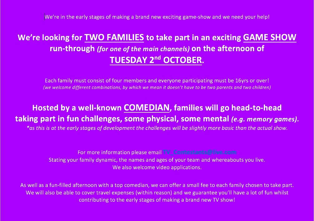 TV Contestants tweet media