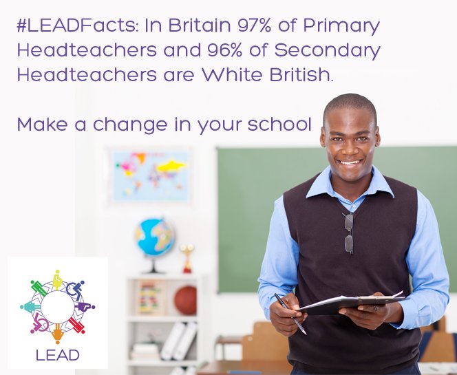 LEAD_LWY's tweet photo. #LEADFacts #BME #Leadership #Equality #Diversity Make a change in your school. https://t.co/2U4wJkesjP