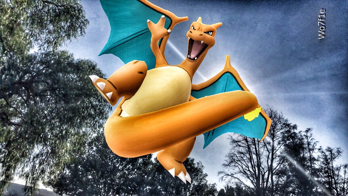 WolfiePogo's tweet photo. #charizard #Pokemon #PokemonGo #PokemonGoARplus #PoGoShowcase #ForTheHub https://t.co/e6dmgoxbex