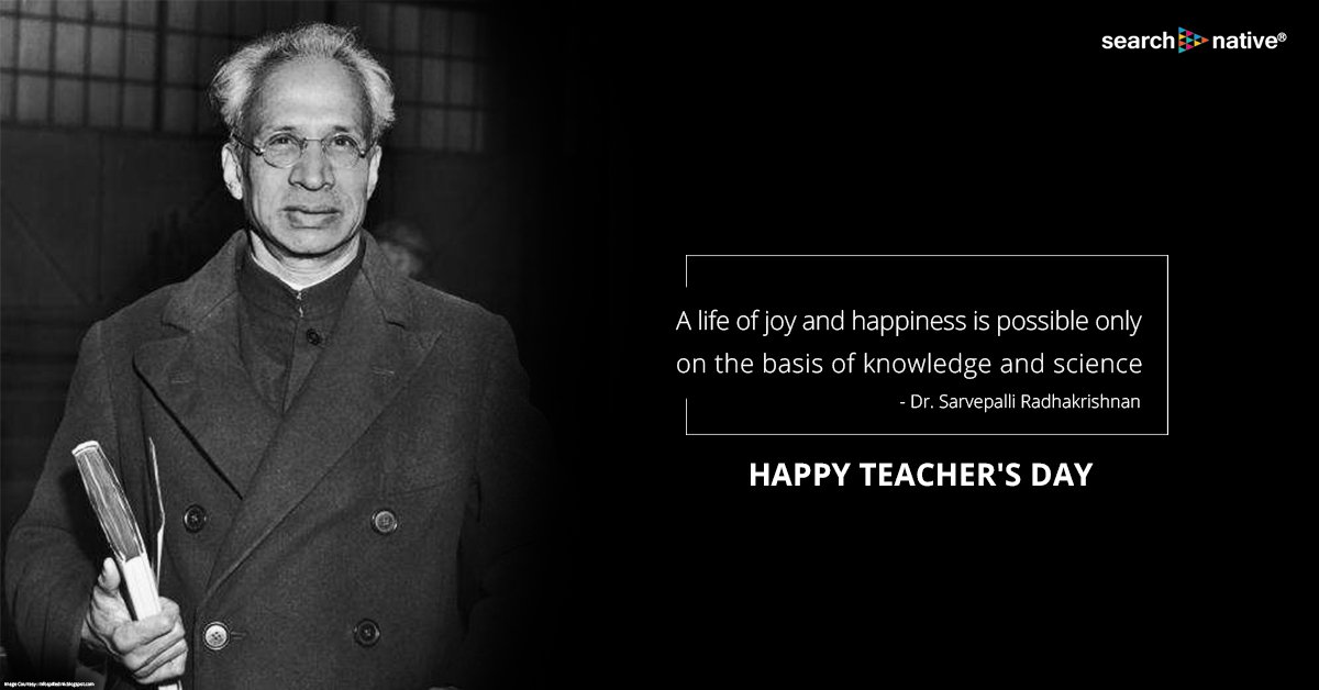 The man of honor, the man to whom Teacher's day is dedicated - Dr. Sarvepalli Radhakrishnan

#Happyteachersday2018 #TeachersDay