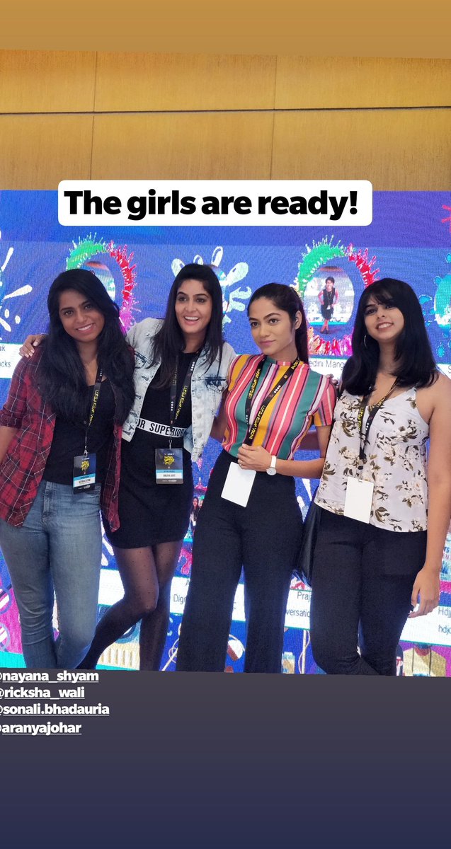Up next! 'Women Creators on Web Entertainment <a href="/Soonaliiii/">Sonali Bhadauria</a> <a href="/Rickshawali/">Rickshawali</a> @AranyaJohar Nayana Shyam

#MyQyuki #IndiaWebFest <a href="/iwmbuzz/">IWMBuzz</a>
