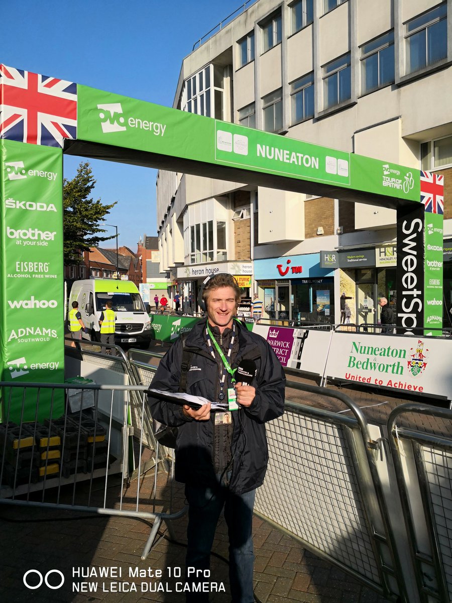BuildFutureCom's tweet photo. Great weather for the start of #NuneatonToB as part of the #OVOTOB #cycling tour around the UK
Don't forget to listen to @RichWilliamsLCC @AduduTrish @flupton on @BBCCovWarks today to hear the latest updates https://t.co/c0EdcVxOMl