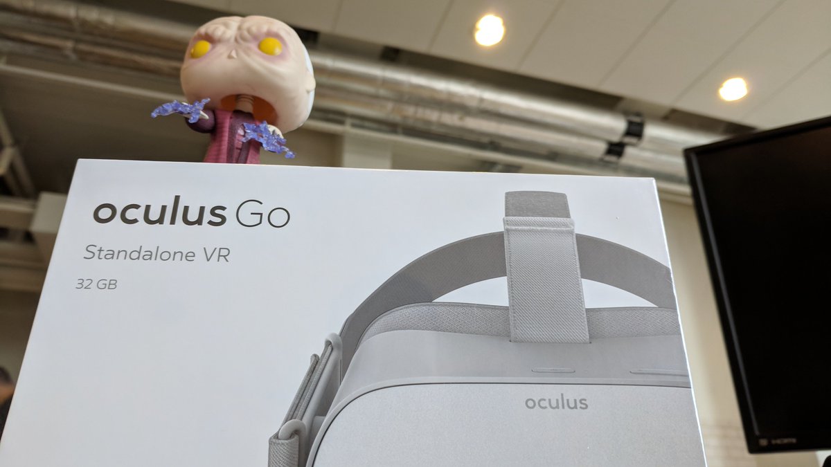 The Emperor says "Go!" 😁 
#OculusGo #VR #MR