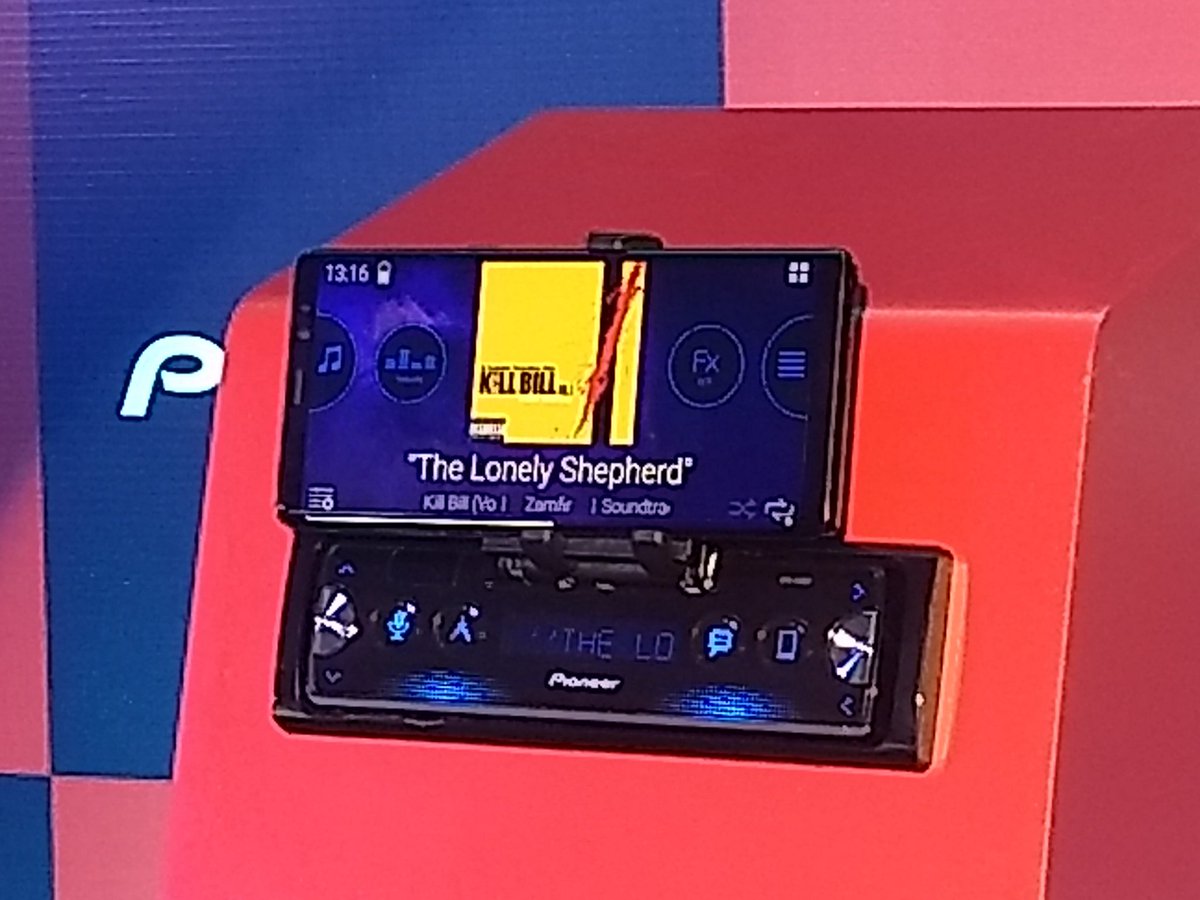 carandbike's tweet image. Here is a look at the actual product. The @PioneerIND #SmartSync . It is priced at Rs. 7,150.