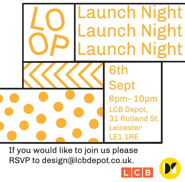 THIS THURSDAY!! Come on down and celebrate the launch of our show with us and the start of @LCBdesignseason <a href="/lcbdepot/">LCB Depot</a> 👍🏼👊🏼✏️🍺 #Leicester