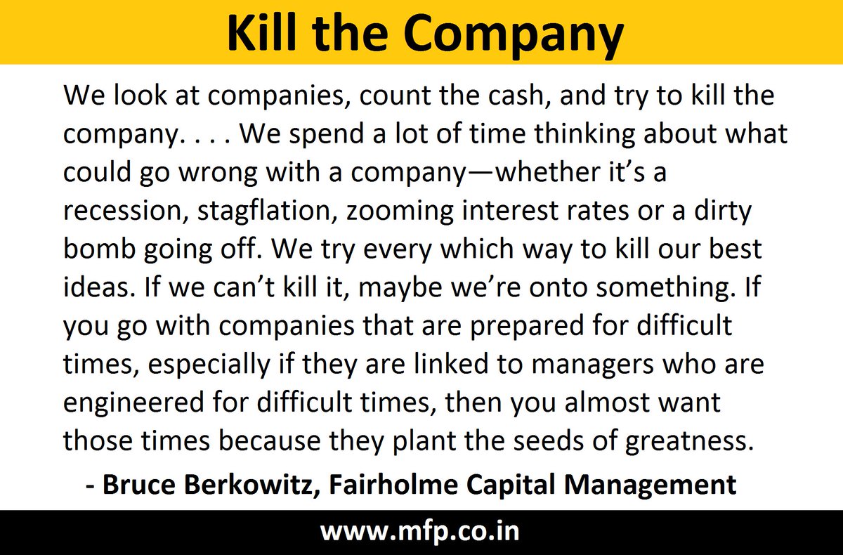 ParamjeetRedu's tweet photo. #confirmatorybias #killthecompany @NeerajMarathe @Gautam__Baid @ValaAfshar @VJ_Rabindranath @anshul81 @Sanjay__Bakshi @iancassel #BruceBerkowitz https://t.co/gYXjBhiMdk