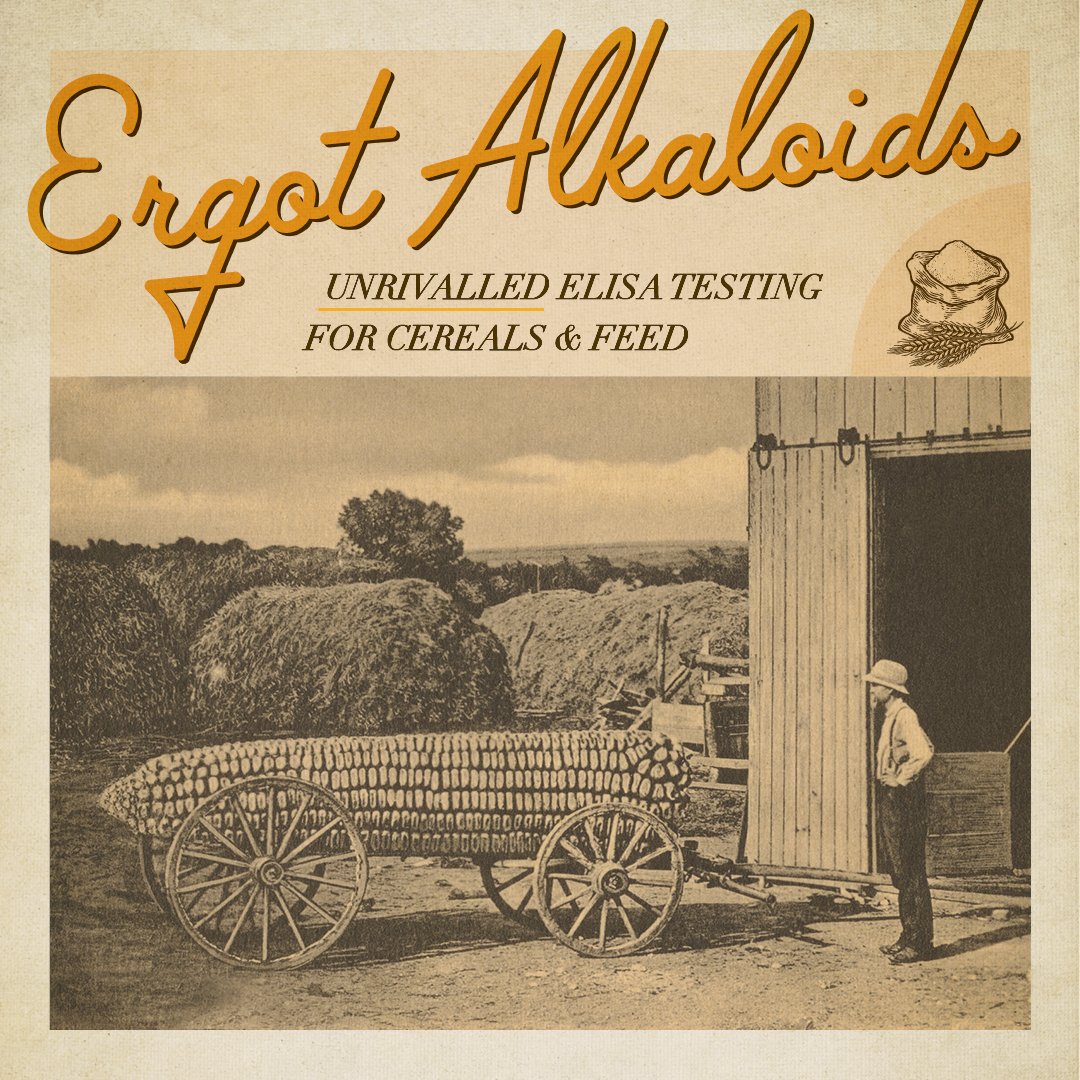 Are you testing for Ergot Alkaloids in feed or cereal samples? Randox Food offers a high quality ELISA for Ergot Alkaloids. Find out more here: randoxfood.com/feed-and-cerea… #ergotalkaloids #mycotoxins #foodtesting #feedtesting #animalfeed #foodsafety #cereal #Grain