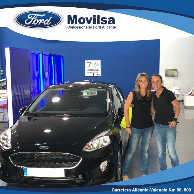 Ya estamos a mitad de semana y nuestra amiga Patricia ya disfruta de su nuevo Fiesta Trend+ ¡¡Gracias por todo Patricia!! Esperamos que lo disfrutes mucho!!😘😘