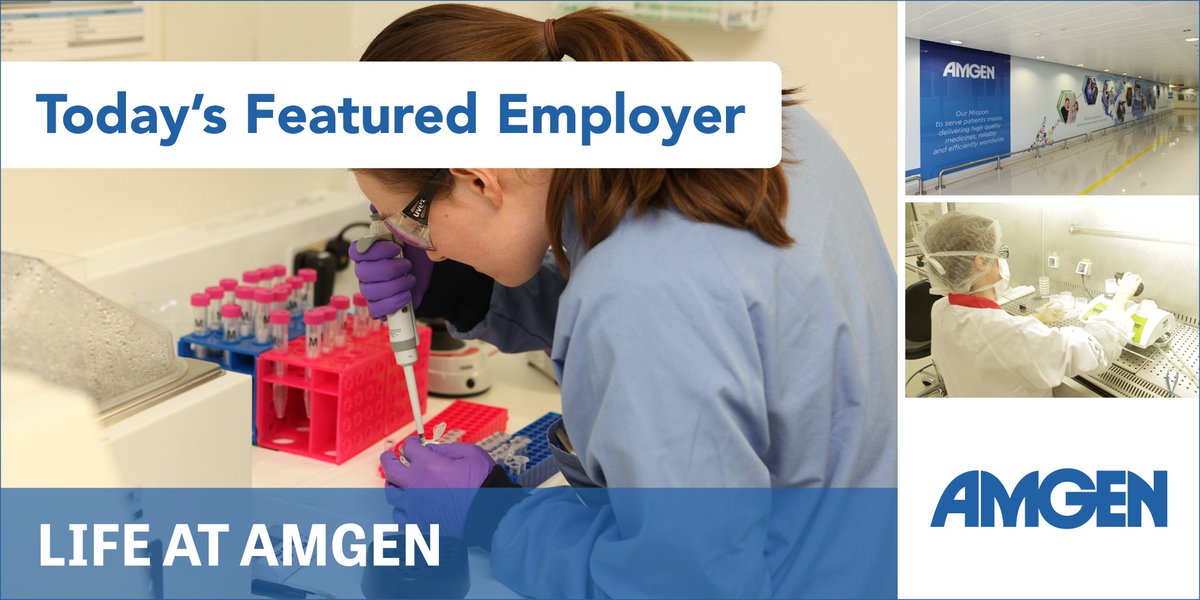 Check out today's featured employer, @Amgen! Find out more about the company here: siliconrepublic.com/employers/life… https://t.co/ByjfxsAo2i