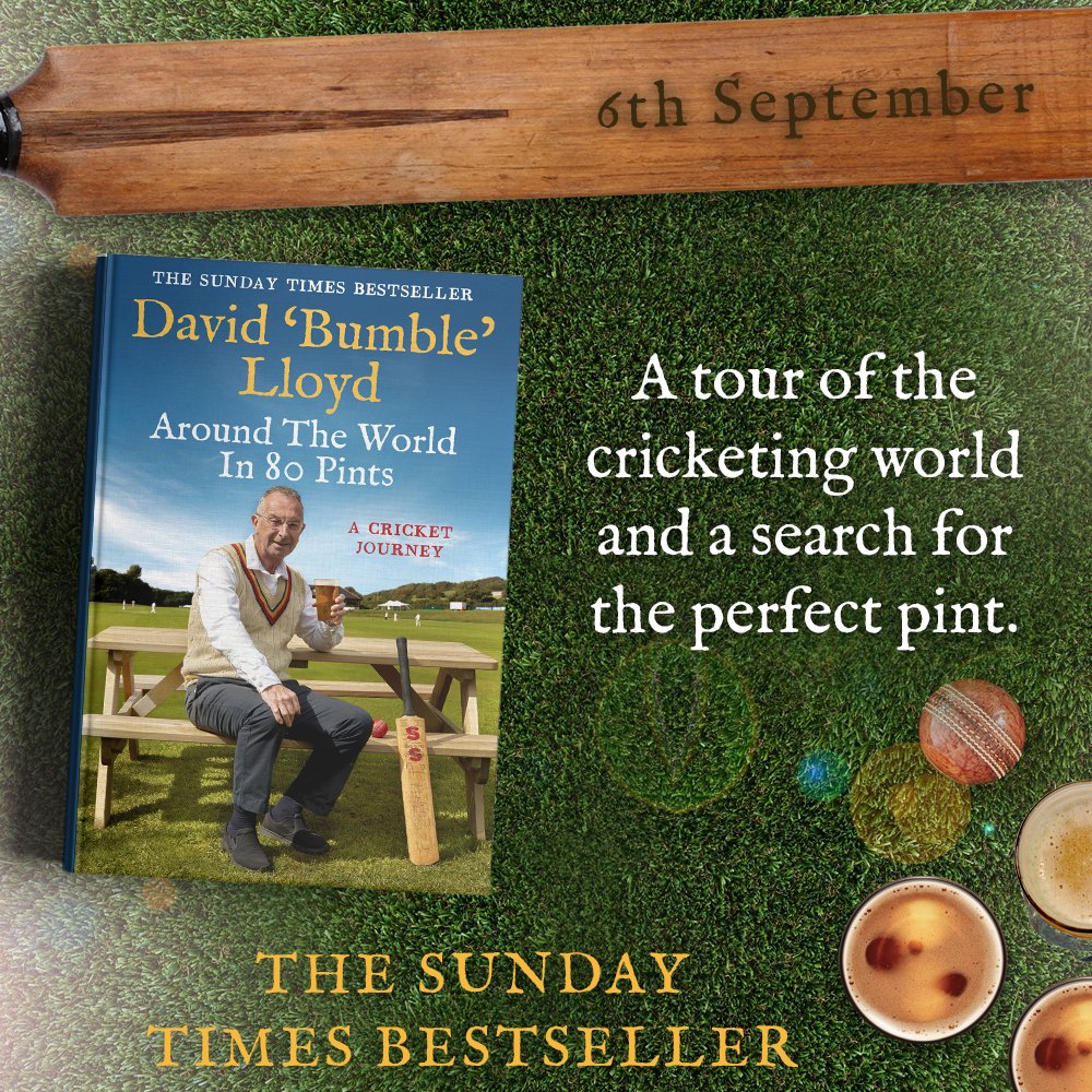 simonschusterUK's tweet photo. Out tomorrow: a tale of cricket and beer by the one and only @BumbleCricket 🏏🍺https://t.co/OMQwPAgPu3

Around the World in #80Pints https://t.co/EjwrJn7uOl