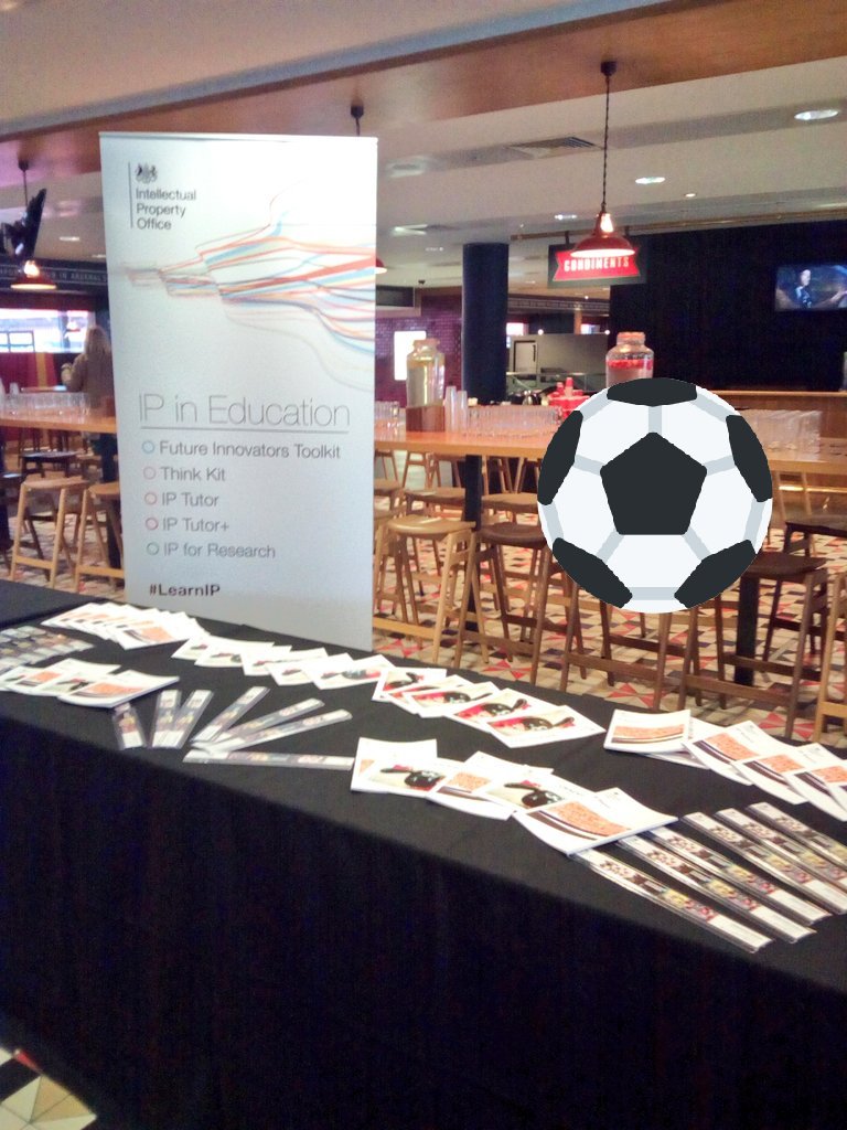 IPOeducation's tweet image. Check out our stand display today @EmiratesFACup for #FootballAgainstFakes @premierleague #IPBasics #IPinEducation #edchat find all our resources here: crackingideas.com