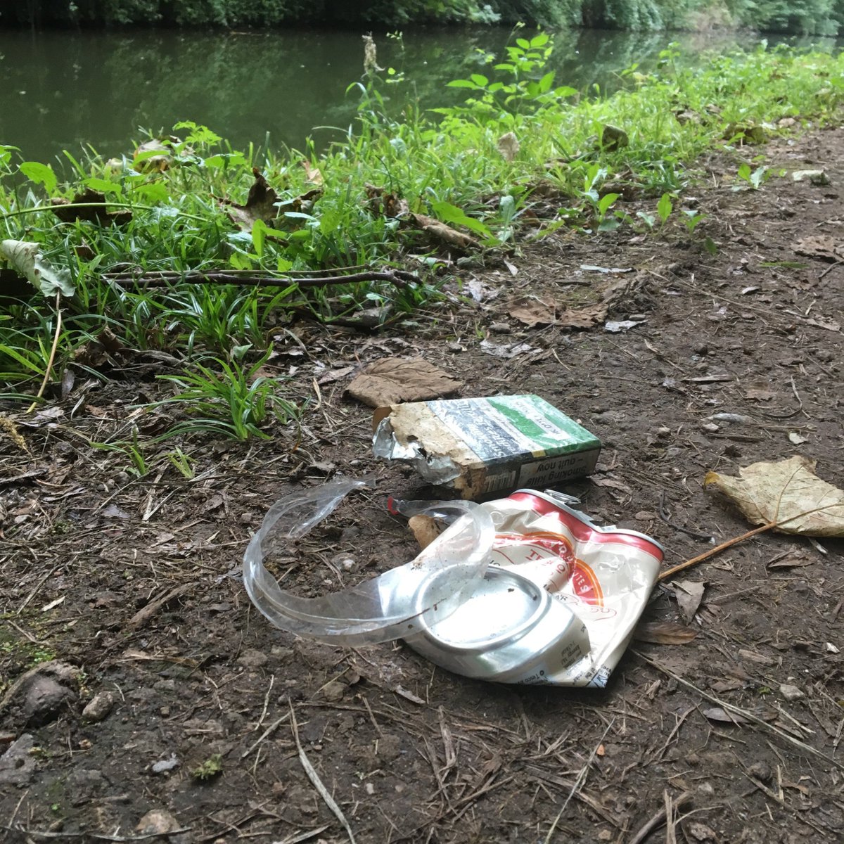 Rubbish_Runner's tweet photo. I've been #Plogging for over 10 years, in fact I'm possibly the original plogger! Picked this up along the canal today. https://t.co/Mdel5hhNSf