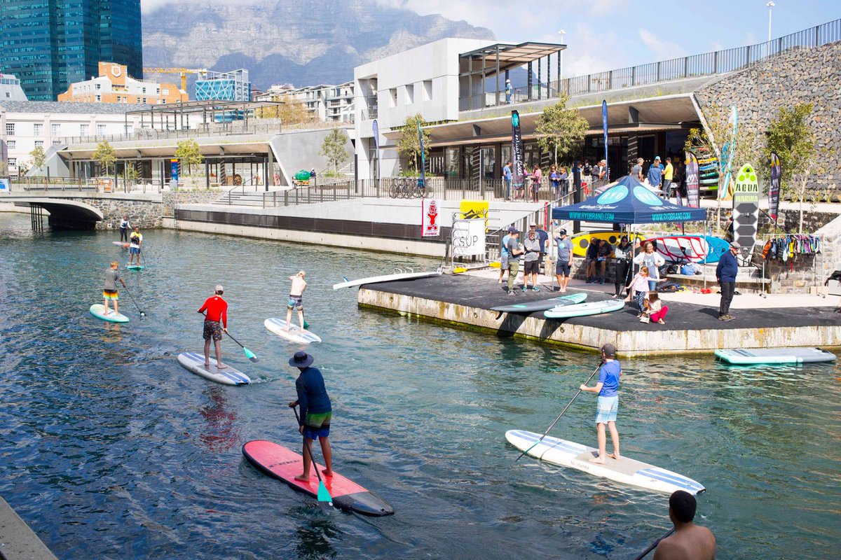 .<a href="/SUPcapetown/">Sup Cape Town</a> launch day this past weekend. Visit their new location at Canal District's Battery Park, just behind Waterway House. We've got so much more coming soon. Watch this space!