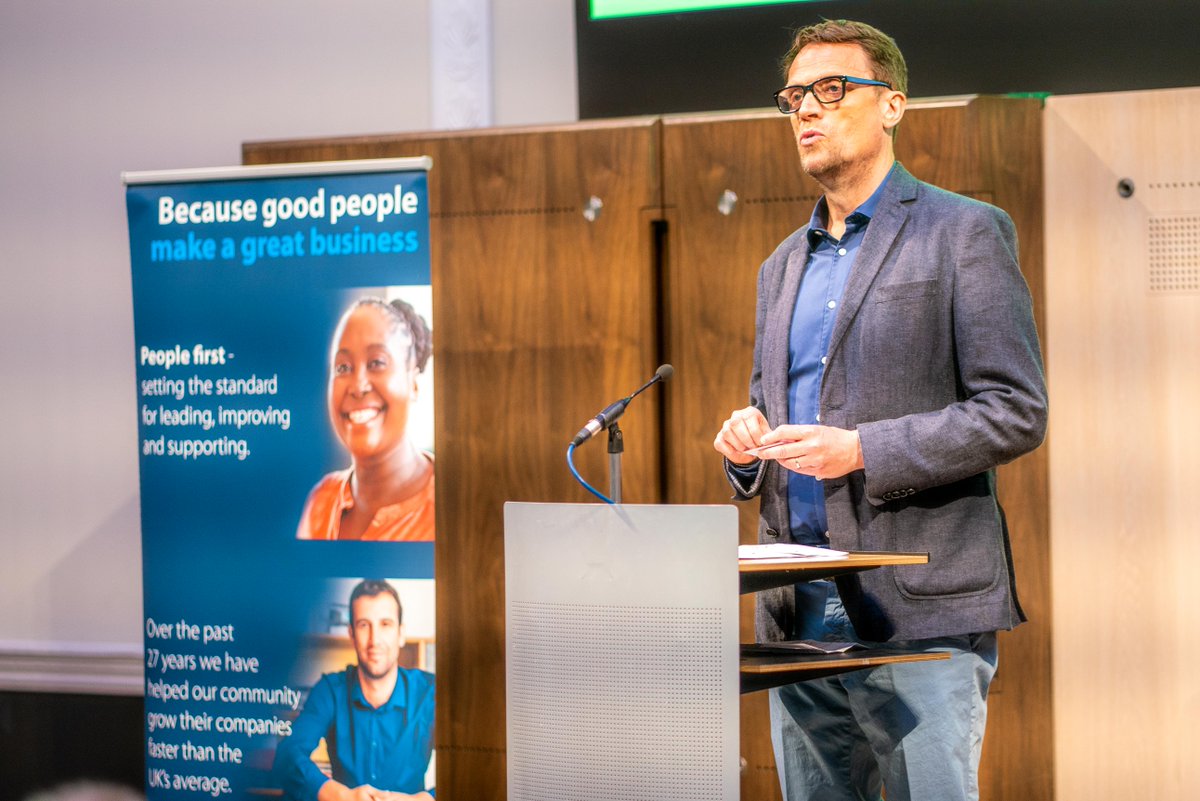 IIP's tweet photo. Our last speaker of the morning is the RSA's Matthew Taylor @RSAMatthew. He's speaking to our attendees on good work in an age of technology #WeAreIIP #Aspire #FutureOfWork #RadicalTechnologies https://t.co/qPfIG0holw