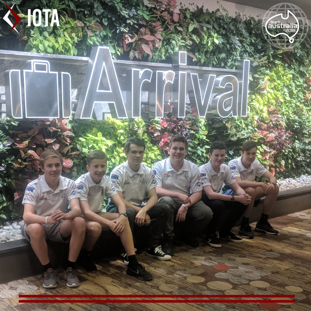 We've landed in Singapore with registration set to begin 10am on Friday. Stay tuned for further updates!

#TeamAus #F1iSWF #F1inSchools