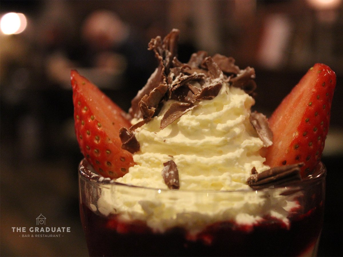 GraduateDublin's tweet photo. Treat yourself to a nice dessert here at The Graduate. Go on, you know you want to ๐
#GraduateDublin https://t.co/5yFzVpYKEn