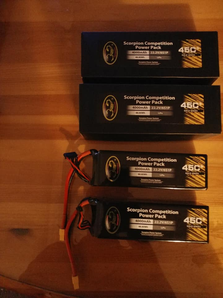 Sypom New Pilot flying Scorpion LiPo 4000mah 6S for his Helicopter. <a href="/Jayjanuary/">jamie jones</a>